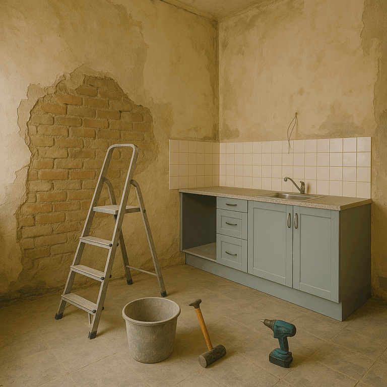 Jakie wyzwania niesie remont kuchni w starym budownictwie?