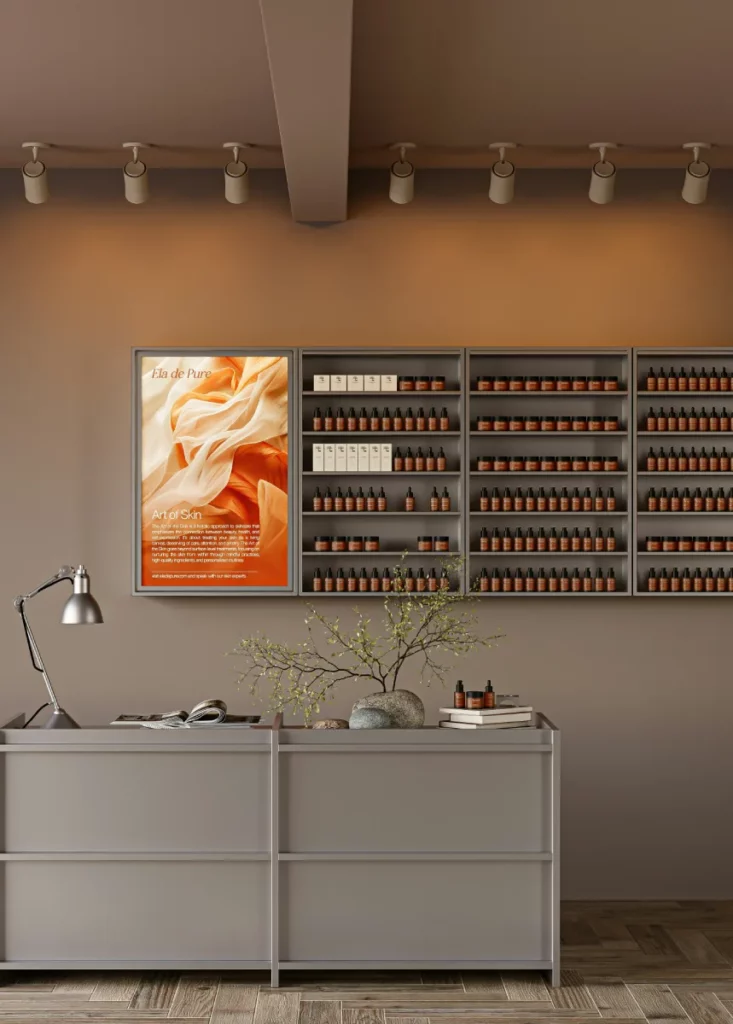 Lokal użytkowy po wykonaniu usługi kompleksowego wykończenia wnętrz.